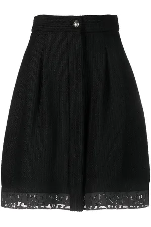 CHANEL 2000s Bouclé-Rock