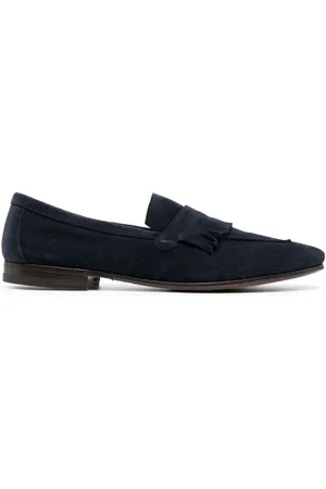 HENDERSON BARACCO Loafer aus Wildleder mit Zierlasche