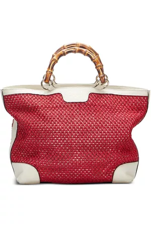 Gucci Damen Handtaschen mit Gravur - Mittelgroße Bamboo Handtasche