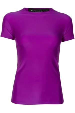 Gloria Coelho T-Shirt mit rundem Ausschnitt