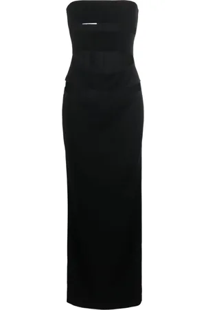 Monot Schulterfreies Abendkleid mit Cut-Out