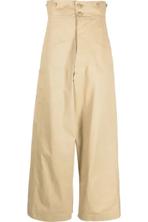 Quira High-Waist-Hose mit weitem Bein