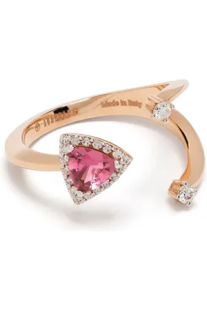 ANAPSARA 18kt Rotgoldring mit Turmalin und Diamanten