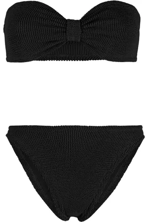 Hunza G Jean Bikini mit Knitteroptik