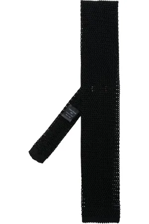 Fursac Gestrickte Krawatte aus Seide