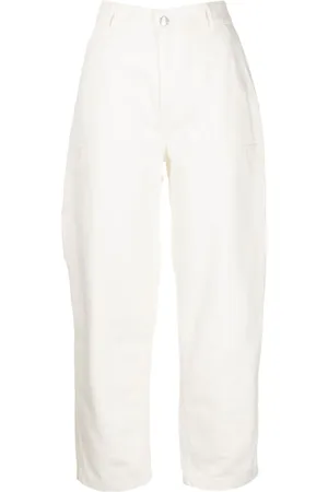 Maison Kitsuné Gerade Cropped-Jeans