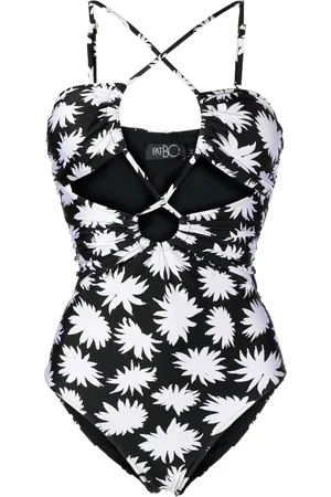 PATBO Badeanzug mit Blumen-Print