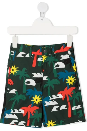 Stella McCartney Shorts mit Palmen-Print
