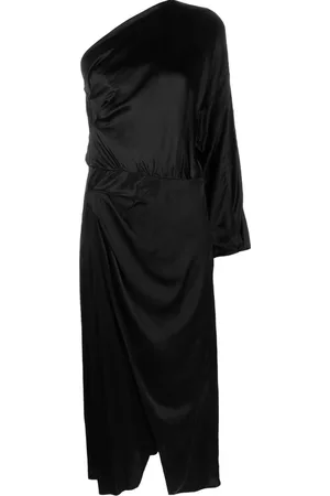 ERIKA CAVALLINI Damen Asymmetrische Kleider - One-Shoulder-Kleid aus Satin