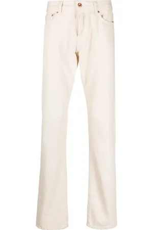 Aspesi Halbhohe Straight-Leg-Jeans