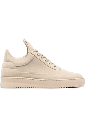 Filling pieces Sneakers aus Wildleder mit Stickerei
