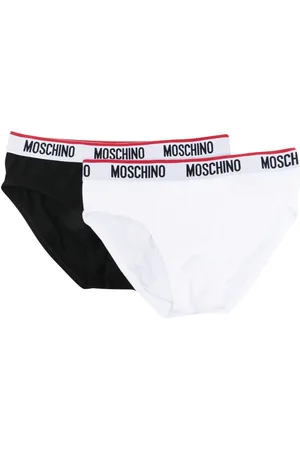 Moschino Slip mit Logo-Bund