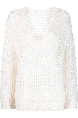 Dorothee Schumacher Sweatshirt mit Lochstrickmuster