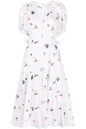 3.1 Phillip Lim Kleid mit Blumenstickerei