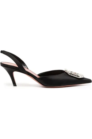 Amina Muaddi Camelia Slingback-Pumps 60mm