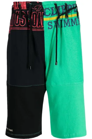 Marine Serre Regenerated Patchwork-Shorts