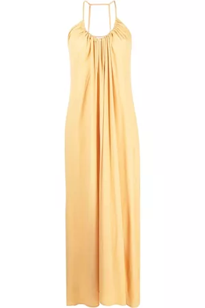 ERIKA CAVALLINI Damen Freizeitkleider - Langes Kleid mit Falten