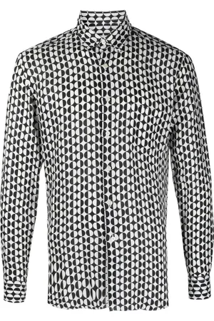 PENINSULA SWIMWEAR Hemd mit geometrischem Print