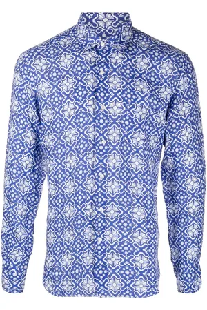 PENINSULA SWIMWEAR Hemd mit geometrischem Print