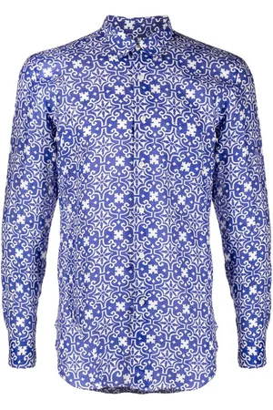 PENINSULA SWIMWEAR Hemd mit geometrischem Print