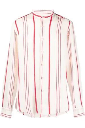 PENINSULA SWIMWEAR Gestreiftes Hemd