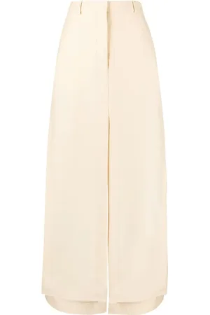 Lanvin A-Linien-Rock mit Schlitz