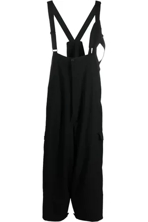 YOHJI YAMAMOTO Baggy-Hose mit Hosenträgern