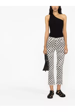 Mother Damen Cropped Jeans - The Insider Cropped-Jeans