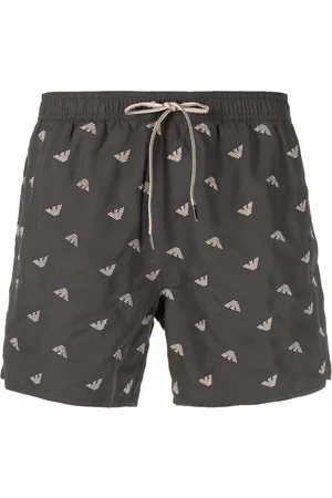 Emporio Armani Badeshorts mit Logo-Print