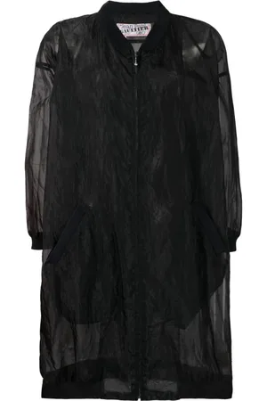 Jean Paul Gaultier 1985 Semi-transparenter Mantel