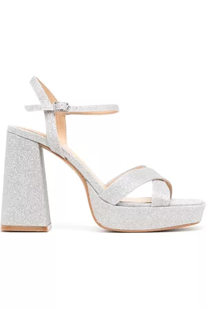 Badgley Mischka Damen Sandalen - Rainbow Sandalen mit Plateau 110mm