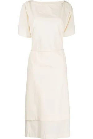 TOOGOOD Midikleid mit Metallic-Finish