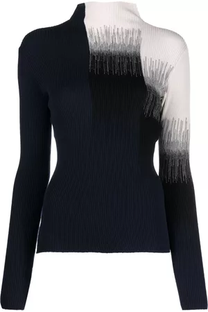 Armani Damen Strickpullover - Strickpullover mit Farbverlauf