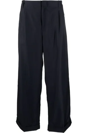 Etro Weite Hose mit Nadelstreifen
