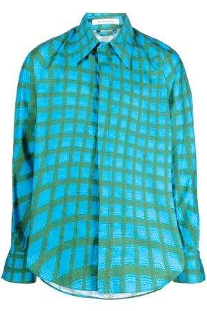 Bianca Saunders Hemd mit abstraktem Print