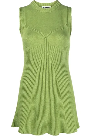 Jil Sander Geripptes Stricktop