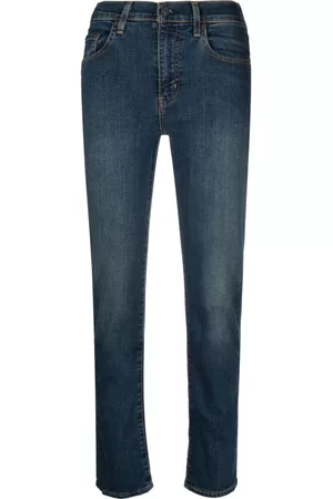 Levi's Damen Cropped Jeans - Schmale High-Rise-Jeans