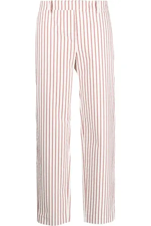 Fabiana Filippi Gestreifte Straight-Leg-Hose