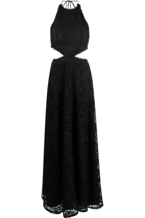 Sabina Musayev Maxikleid mit Neckholder