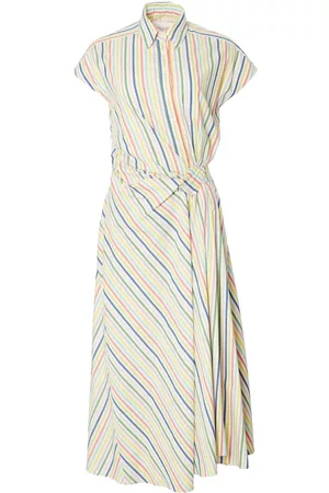 Carolina Herrera Damen Freizeitkleider - Midikleid mit Streifen