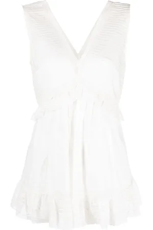 See by Chloé Gerafftes Top