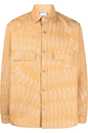 MARCELO BURLON Hemd mit Feder-Print