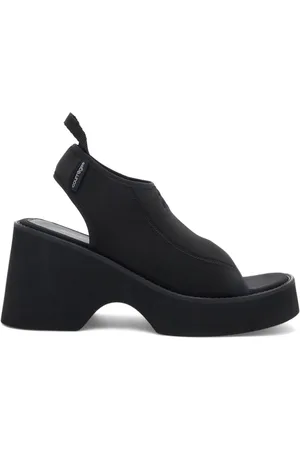Courrèges Sandalen mit Logo-Stickerei