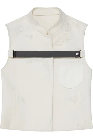 Courrèges Jacke in Distressed-Optik