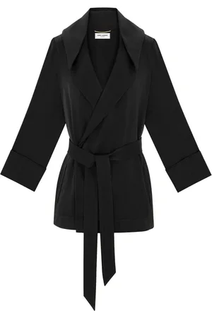 Saint Laurent Kapuzenjacke mit Schnürung