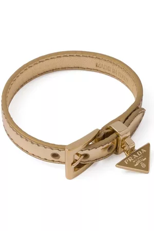 Prada Damen Armbänder - Lederarmband mit Logo