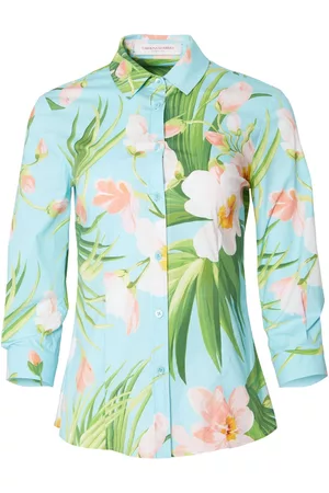 Carolina Herrera Damen Print Blusen - Hemd mit Blumen-Print
