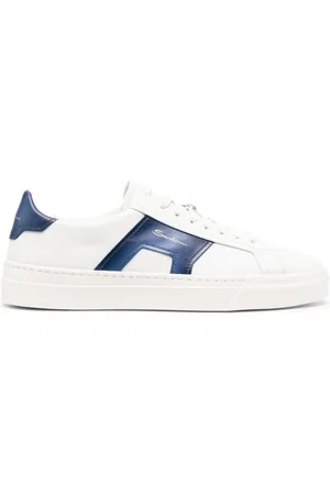 santoni Double Buckle Sneakers