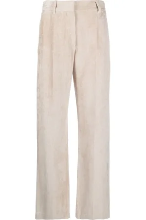 Brunello Cucinelli Cordhose mit weitem Bein