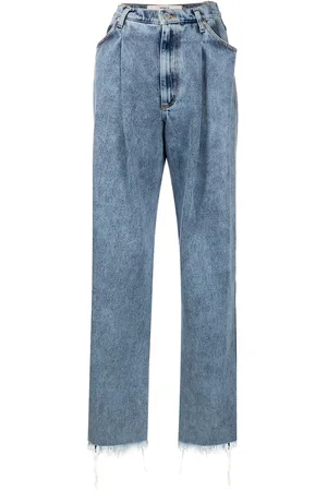Natasha Zinko Jeans mit Bundfalten